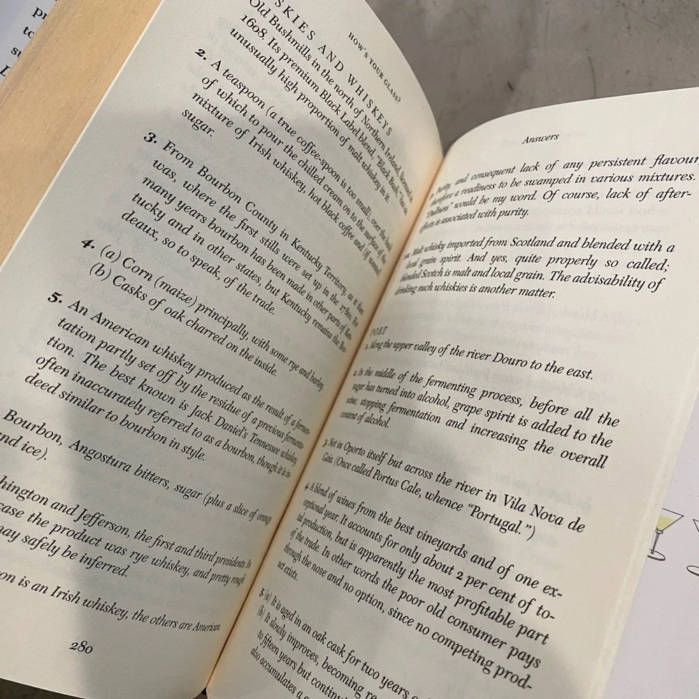 EVERYDAY DRINKING book🤩EUC🤩 facts about your favs- see pic for more info🍸